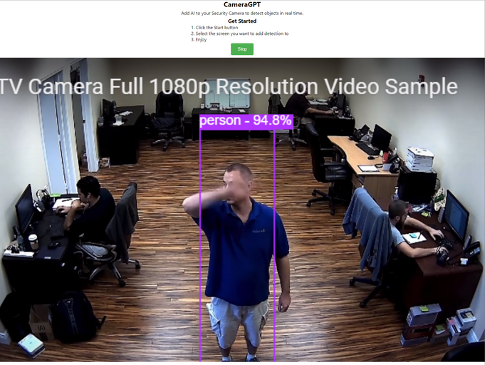 CamGPT Screenshot