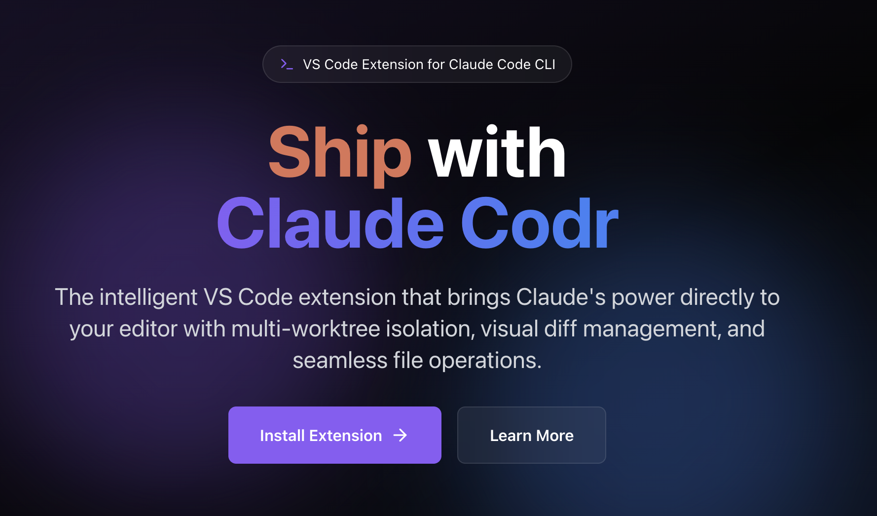 Claude Codr Screenshot