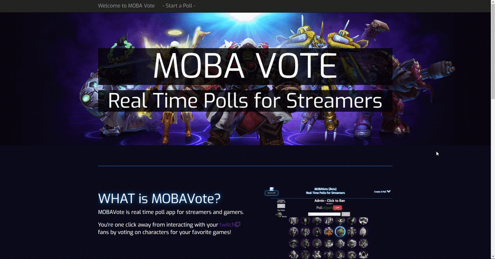 MOBA Vote Screenshot