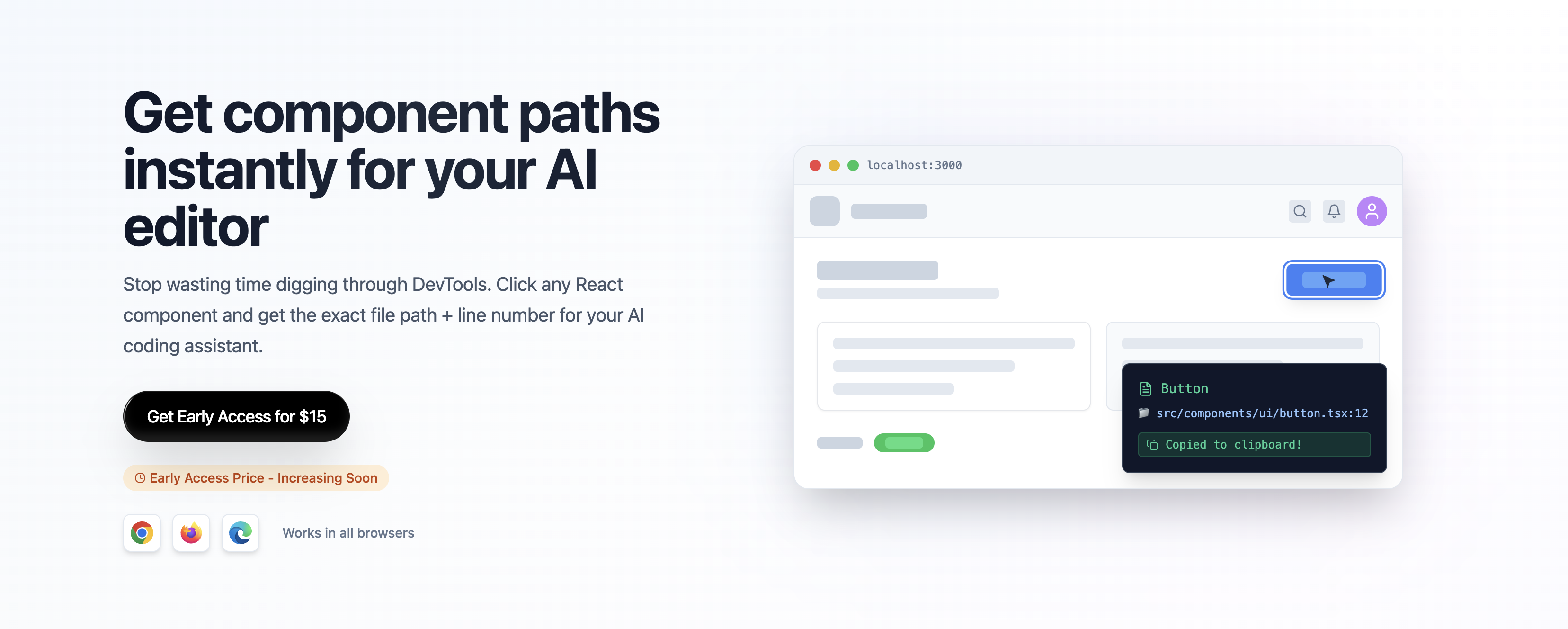 React Findr Screenshot
