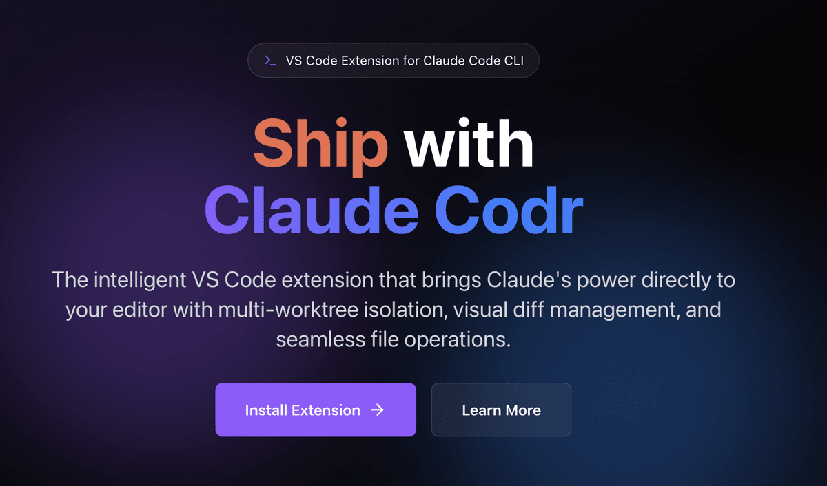 Claude Codr Screenshot