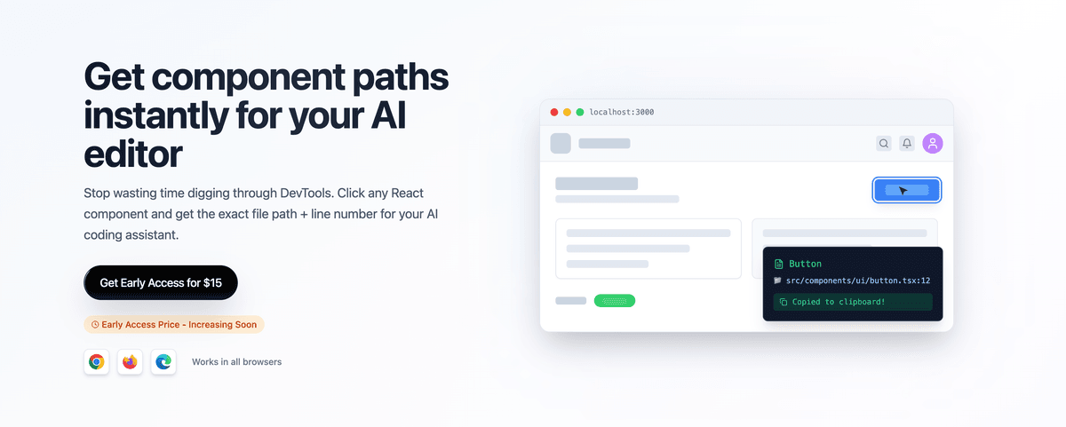 React Findr Screenshot